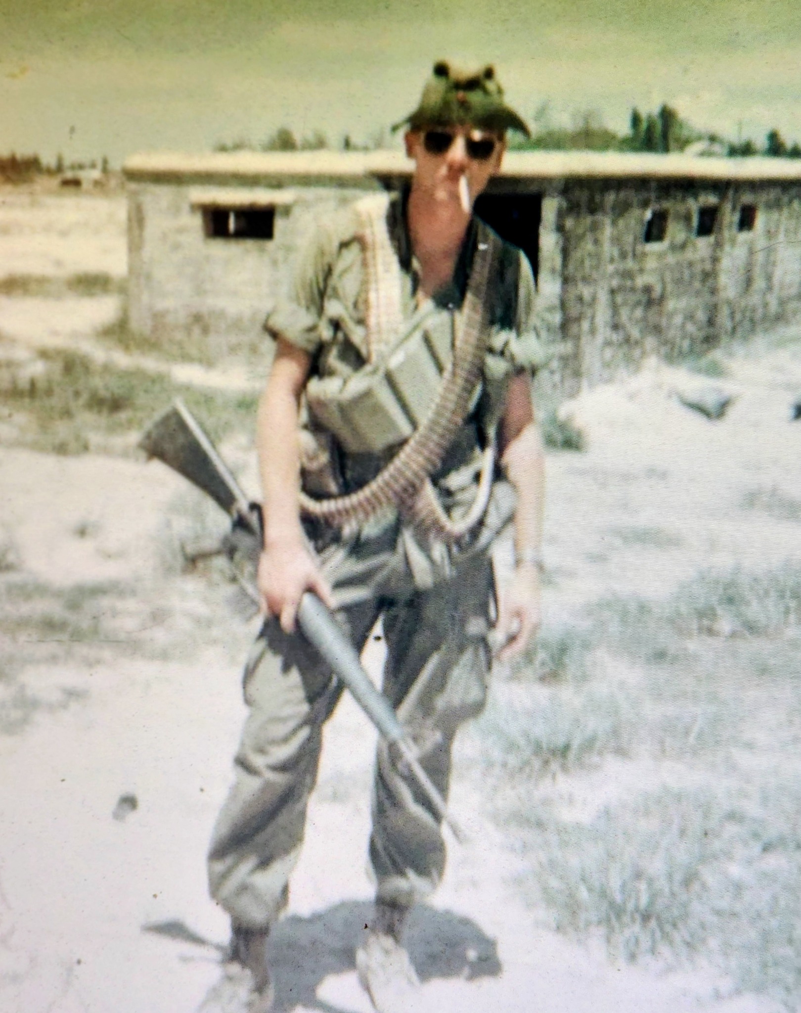 Holloway during his service in Vietnam